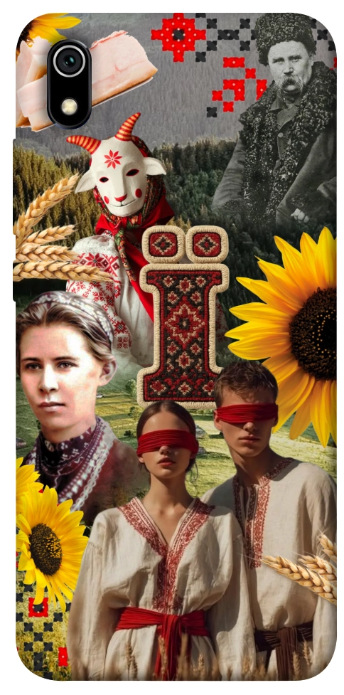 Чехол Ukr collage для Xiaomi Redmi 7A