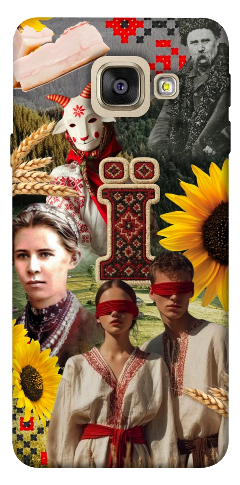 Чехол Ukr collage для Galaxy A5 (2017)