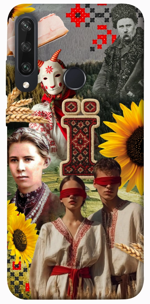 Чохол Ukr collage для Huawei Y6p