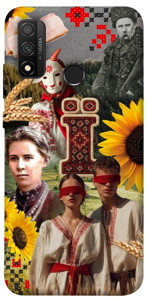 Чехол Ukr collage для Huawei P Smart (2020)