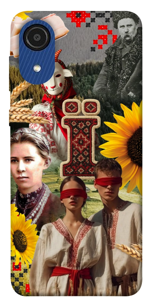 Чохол Ukr collage для Galaxy A03 Core