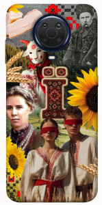Чехол Ukr collage для Nokia G10