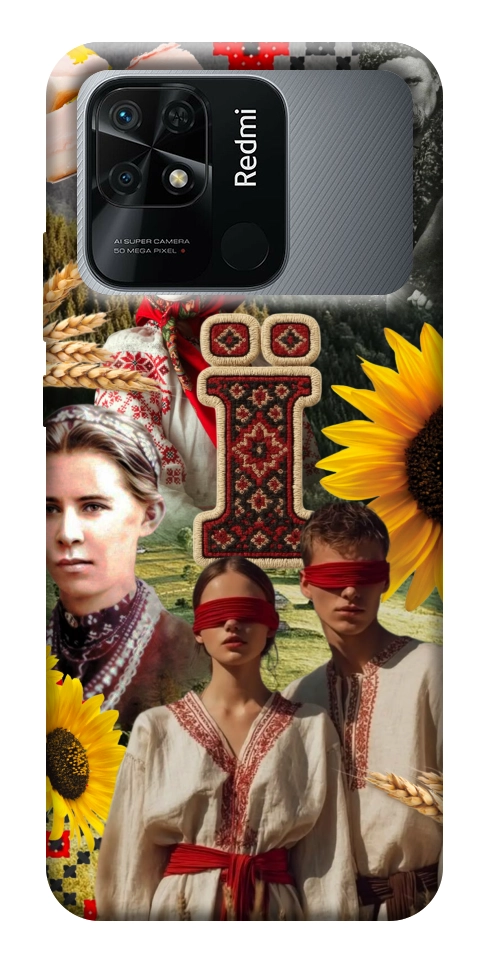 Чохол Ukr collage для Xiaomi Redmi 10C