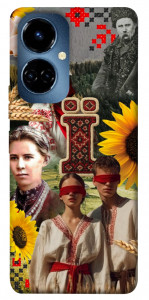 Чехол Ukr collage для TECNO Camon 19 (CI6n)