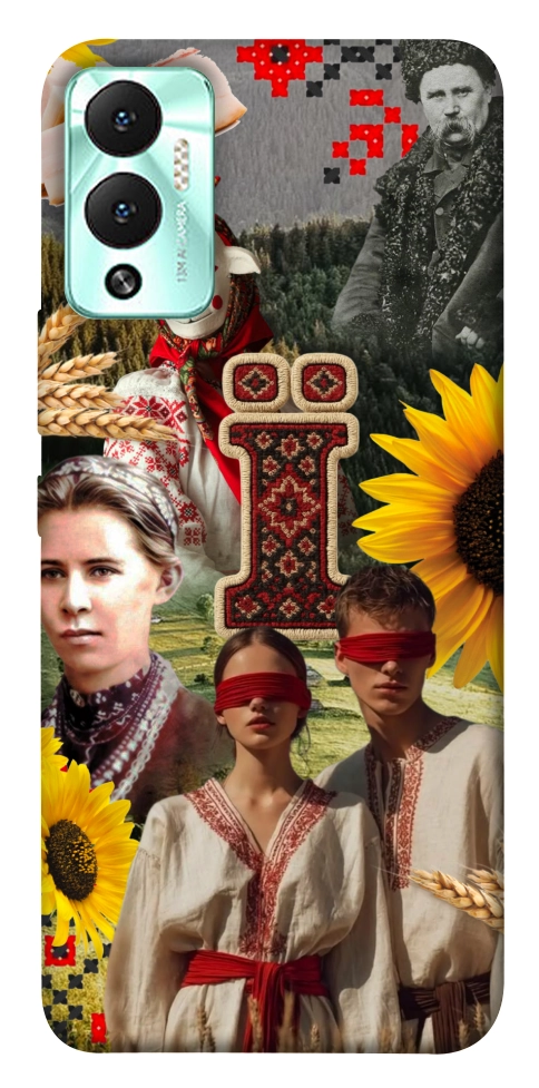 Чехол Ukr collage для Infinix Hot 12 Play