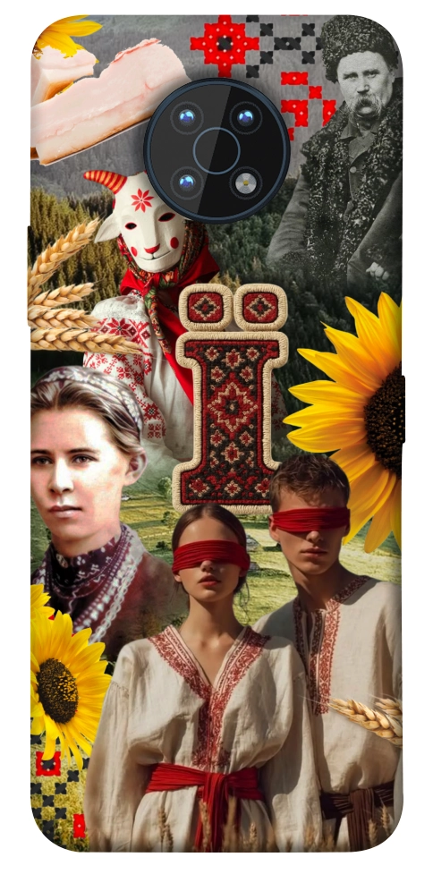 Чохол Ukr collage для Nokia G50