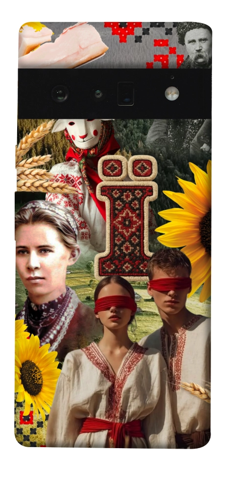 Чехол Ukr collage для Google Pixel 6 Pro