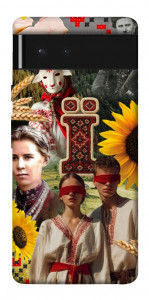 Чехол Ukr collage для Google Pixel 6