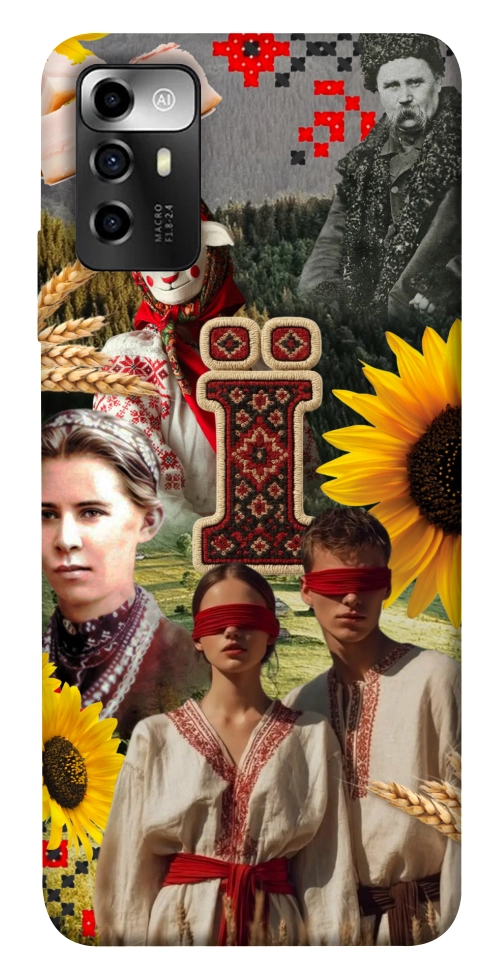 Чохол Ukr collage для ZTE Blade V40 Vita