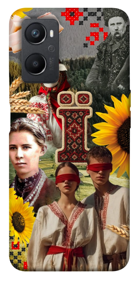 Чехол Ukr collage для Oppo A36