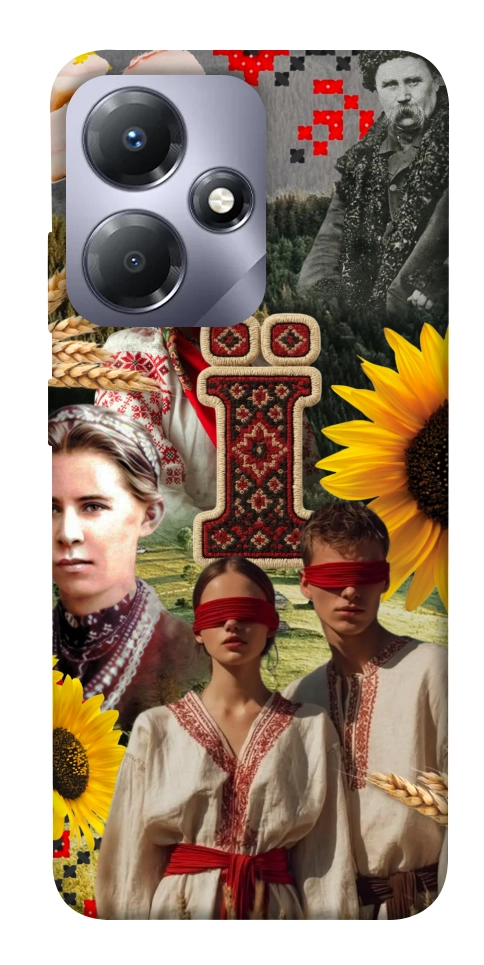 Чехол Ukr collage для Infinix Hot 30 Play