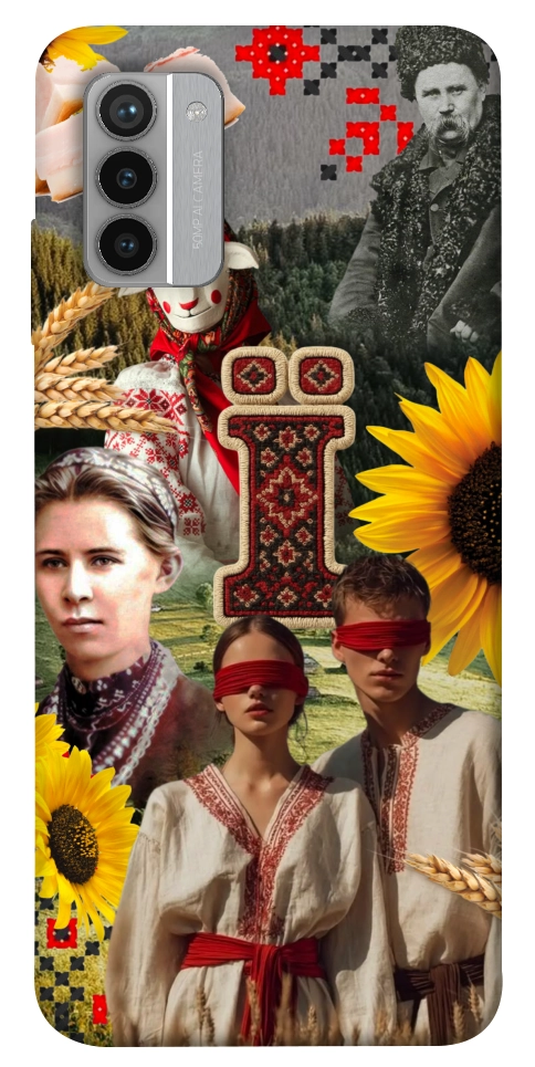 Чехол Ukr collage для Nokia G42