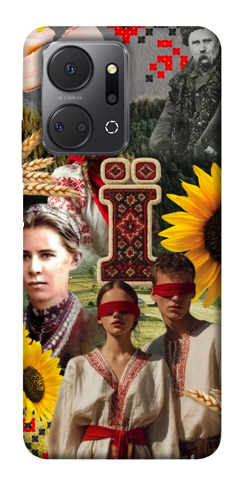 Чехол Ukr collage для Huawei Honor X7a