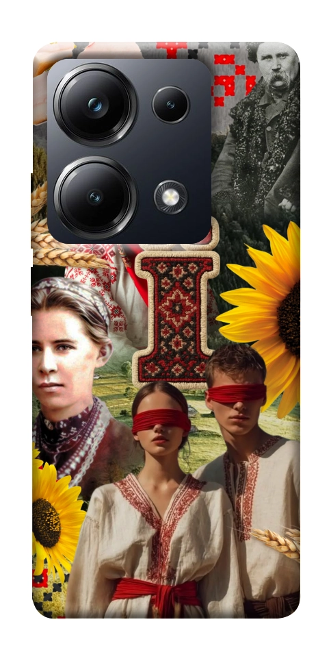 Чехол Ukr collage для Xiaomi Poco M6
