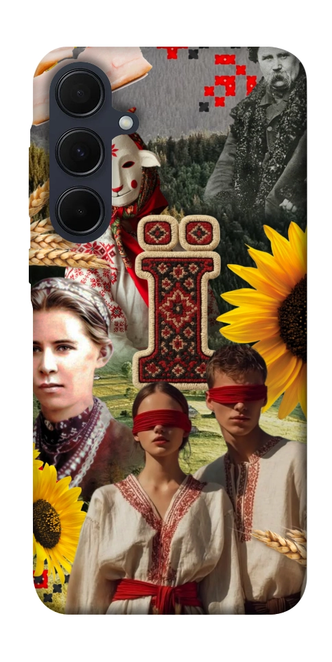 Чехол Ukr collage для Galaxy A35