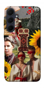 Чехол Ukr collage для Galaxy A55