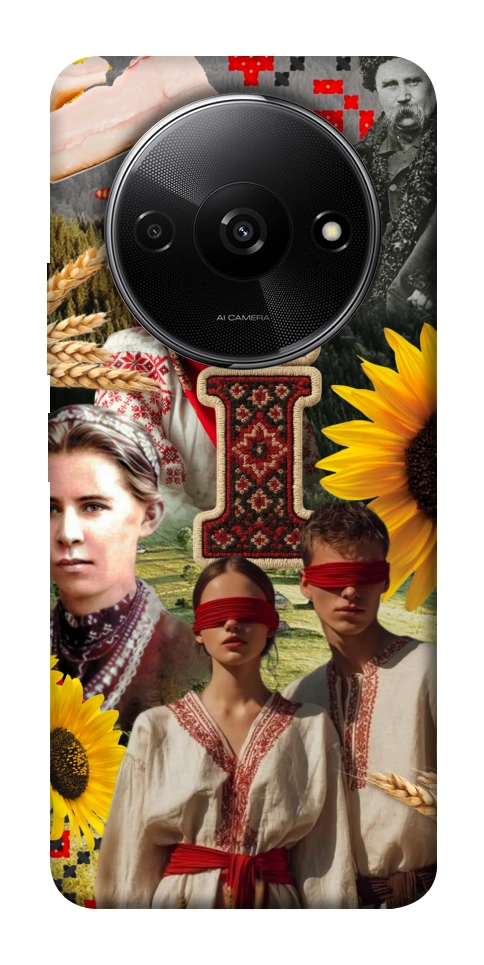 Чохол Ukr collage для Xiaomi Redmi A3