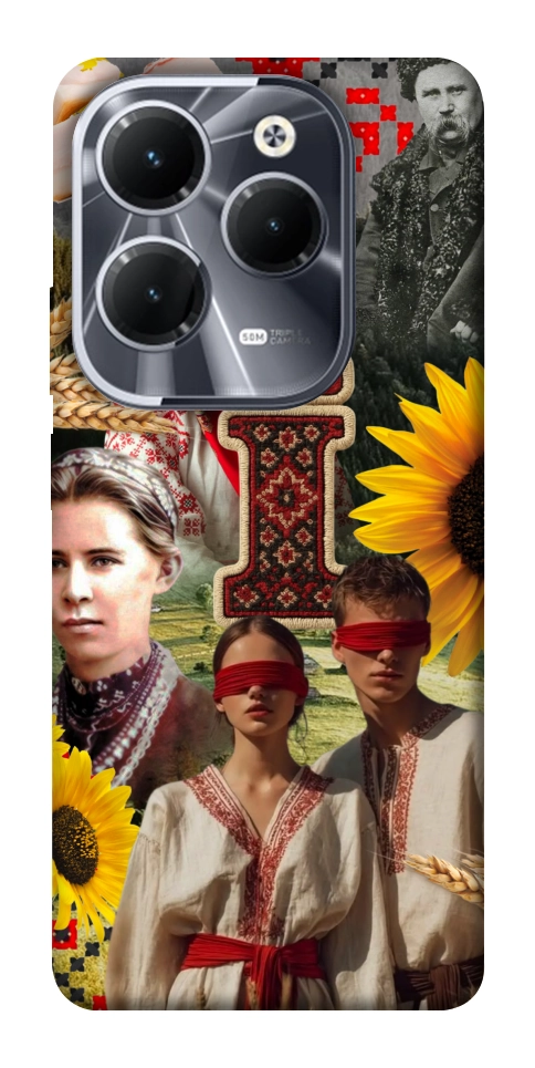 Чехол Ukr collage для Infinix Hot 40