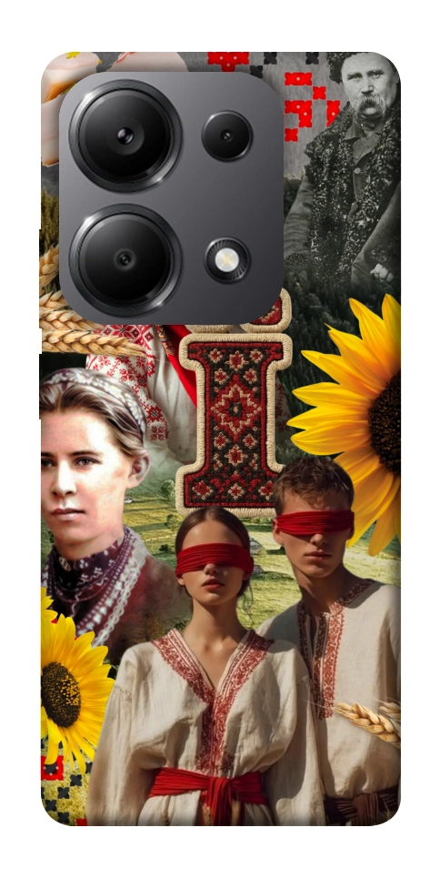 Чехол Ukr collage для Xiaomi Redmi Note 13 Pro 5G