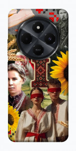 Чехол Ukr collage для Xiaomi Redmi 14C