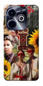 Чехол Ukr collage для TECNO Spark 20