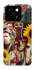 Чехол Ukr collage для ZTE Blade A55 4G