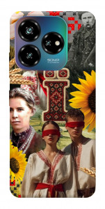 Чехол Ukr collage для ZTE Nubia V60