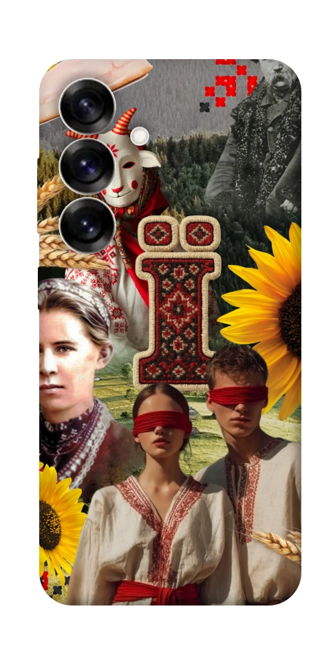 Чохол Ukr collage для Galaxy S25+