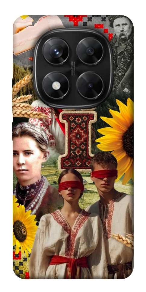 Чехол Ukr collage для Xiaomi Redmi Note 14 Pro 5G