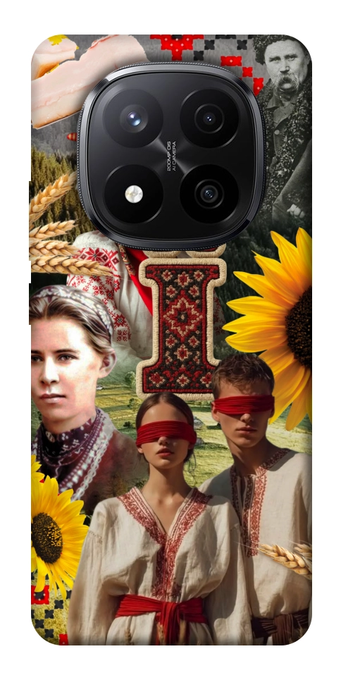 Чехол Ukr collage для Xiaomi Redmi Note 14 Pro+ 5G