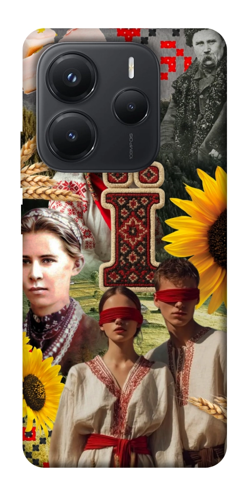 Чехол Ukr collage для Xiaomi Redmi Note 14 5G