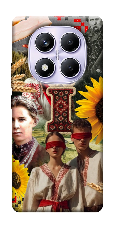 Чехол Ukr collage для Xiaomi Poco X7