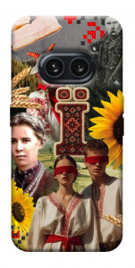 Чехол Ukr collage для Nothing Phone (2a)