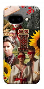 Чехол Ukr collage для Google Pixel 9a