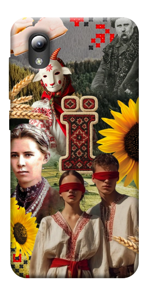 Чехол Ukr collage для ZTE Blade A3 (2019)