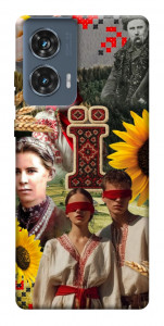 Чехол Ukr collage для Motorola Edge 50 Fusion