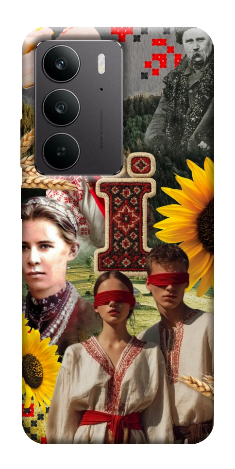 Чехол Ukr collage для Realme C75