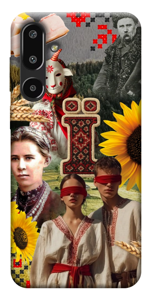 Чехол Ukr collage для Galaxy F16 5G