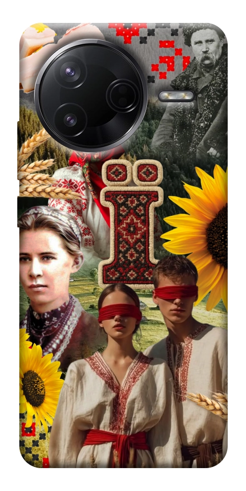 Чехол Ukr collage для Xiaomi Poco F7 Pro