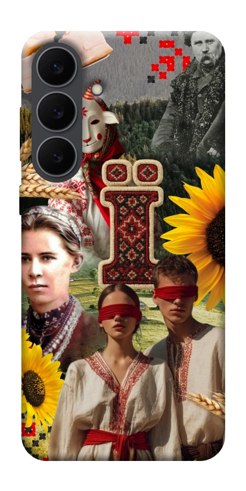 Чехол Ukr collage для Galaxy S25 FE