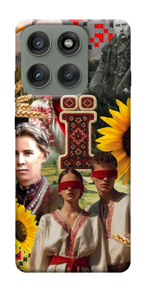 Чехол Ukr collage для Motorola Edge 60 Pro