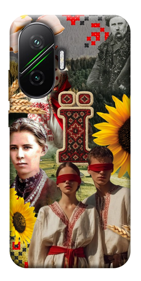 Чехол Ukr collage для Xiaomi Poco F7