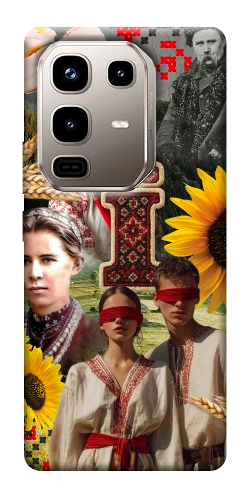 Чехол Ukr collage для Infinix Note 50 Pro 4G