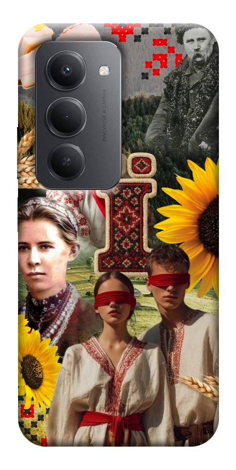 Чохол Ukr collage для Xiaomi Redmi 15 (Europe version)
