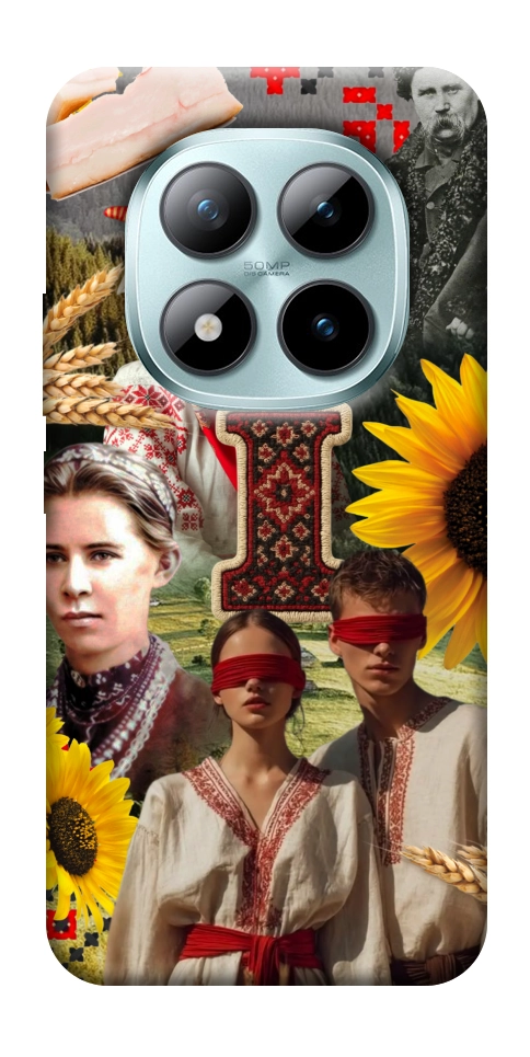 Чохол Ukr collage для Xiaomi Redmi Note 15 Pro+ 5G