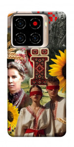 Чехол Ukr collage для ZTE Blade A56