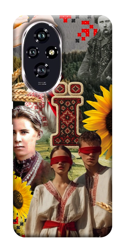 Чохол Ukr collage для Huawei Honor 200