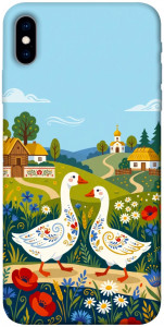 Чехол Ukr gooses для iPhone X