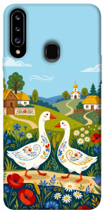 Чохол Ukr gooses для Galaxy A20s (2019)
