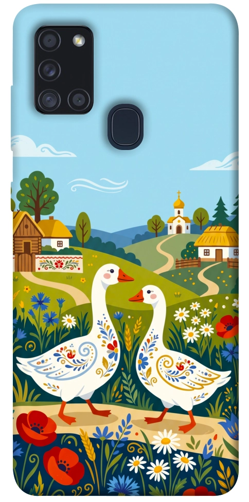 Чехол Ukr gooses для Galaxy A21s (2020)